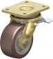 Preview: Swivel castors with “stop-fix” brake Ball-bearing K